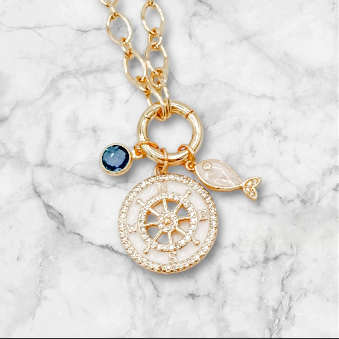 Grace Coastal Charm Necklace