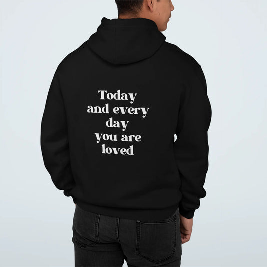 So loved  black unisex hoodie